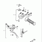 GS250T 1980-1981 Left handle switch