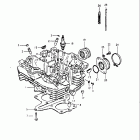 GS250T 1980-1981 ГОЛОВКА ЦИЛИНДРА
