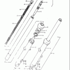 GS250T 1980-1981 Front fork (gs250tt)