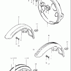 GS450 ET,ST,EX,SX,EZ 1980-1982 Headlamp housing - front fender
