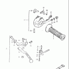 GS450 ET,ST,EX,SX,EZ 1980-1982 Left handle switch (gs450st