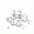 GS450 ET,ST,EX,SX,EZ 1980-1982 Cylinder head cover (e.no.162953~)