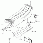 GS450 ET,ST,EX,SX,EZ 1980-1982 Seat (model z)