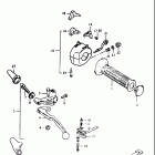 GS750L 1980-1981 Left handle switch