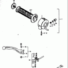 GS750L 1980-1981 Right handle switch