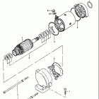 GS750L 1980-1981 ПУСКОВОЙ ЭЛЕКТРОДВИГАТЕЛЬ