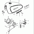 GS750L 1980-1981 Fuel tank (gs750lt)
