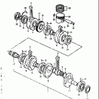 GS850G 1980-1981 КОЛЕНЧАТЫЙ ВАЛ