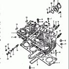 GS850G 1980-1981 ГОЛОВКА ЦИЛИНДРА