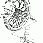 PE400 1980-1981 Переднее колесо