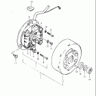 TS125 1980-1981 ГЕНЕРАТОР