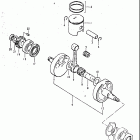 TS250 1980-1981 КОЛЕНЧАТЫЙ ВАЛ