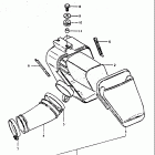DS250 1980 Воздухозаборник