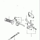 DS250 1980 Left handle switch