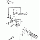 DS250 1980 Right handle switch