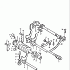 DS250 1980 Механизм  переключения передач