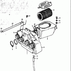 GS1000E 1980 Воздухозаборник