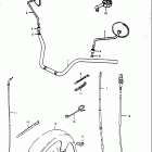 GS1000E 1980 Handlebar - front fender
