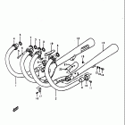 GS1000E 1980 Глушитель