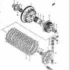 GS1000E 1980 Сцепление