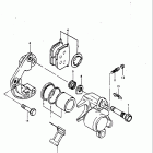 GS1000E 1980 Передний суппорт тормозной