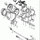 GS1000E 1980 Спидометр-тахометр