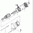 GS1000E 1980 ПУСКОВОЙ ЭЛЕКТРОДВИГАТЕЛЬ