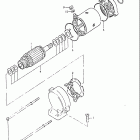 GS1000G 1980-1981 ПУСКОВОЙ ЭЛЕКТРОДВИГАТЕЛЬ