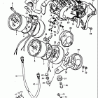 GS1100LT 1980 Спидометр-тахометр