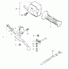 GS450 ET,ST,EX,SX,EZ 1980-1982 Left handle switch (gs450ez)