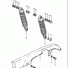 GS550L 1980 Chain case - shock absorber