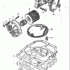 GS550L 1980 Oil pump - oil filter