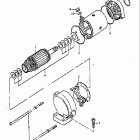 GS850G 1980-1981 ПУСКОВОЙ ЭЛЕКТРОДВИГАТЕЛЬ