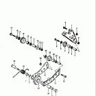 RM125 1979-1980 Chain guide (rm125n)