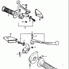 RM125 1979-1980 Handle glip - lever (rm125n)