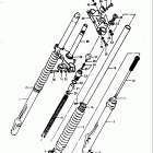 RM125 1979-1980 Front fork (rm125n)