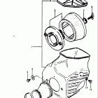 RM250 1980 Воздухозаборник