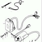 RM250 1980 Cdi unit - ignition coil