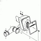 RM50 1978-1980 Air cleaner (rm50c)