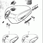 GS1000 C,EC,N,EN 1978-1979 Fuel tank (gs1000n