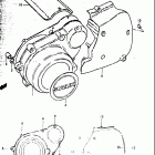 GS1000 C,EC,N,EN 1978-1979 Crankcase lh cover