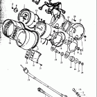 GS1000 C,EC,N,EN 1978-1979 Спидометр-тахометр