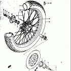 GS1000 C,EC,N,EN 1978-1979 Front wheel (gs1000c