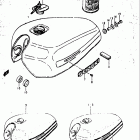 GS1000 C,EC,N,EN 1978-1979 Fuel tank (gs1000c