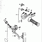 GS750 B,C,EC,N,EN 1977-1979 Lh handle switch (gs750n