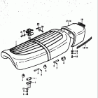 GS750 B,C,EC,N,EN 1977-1979 Seat (gs750b)
