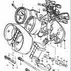 GS750 B,C,EC,N,EN 1977-1979 Speedometer - tachometer (gs750c