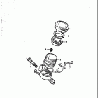 GS750 B,C,EC,N,EN 1977-1979 Front master cylinder (gs750b)