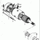 GS750 B,C,EC,N,EN 1977-1979 Starting motor (nd)