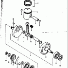 RM250 1976-1978 КОЛЕНЧАТЫЙ ВАЛ
